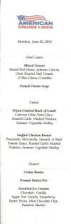 DinnerMenu