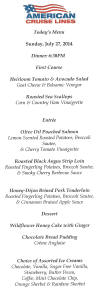 DinnerMenu